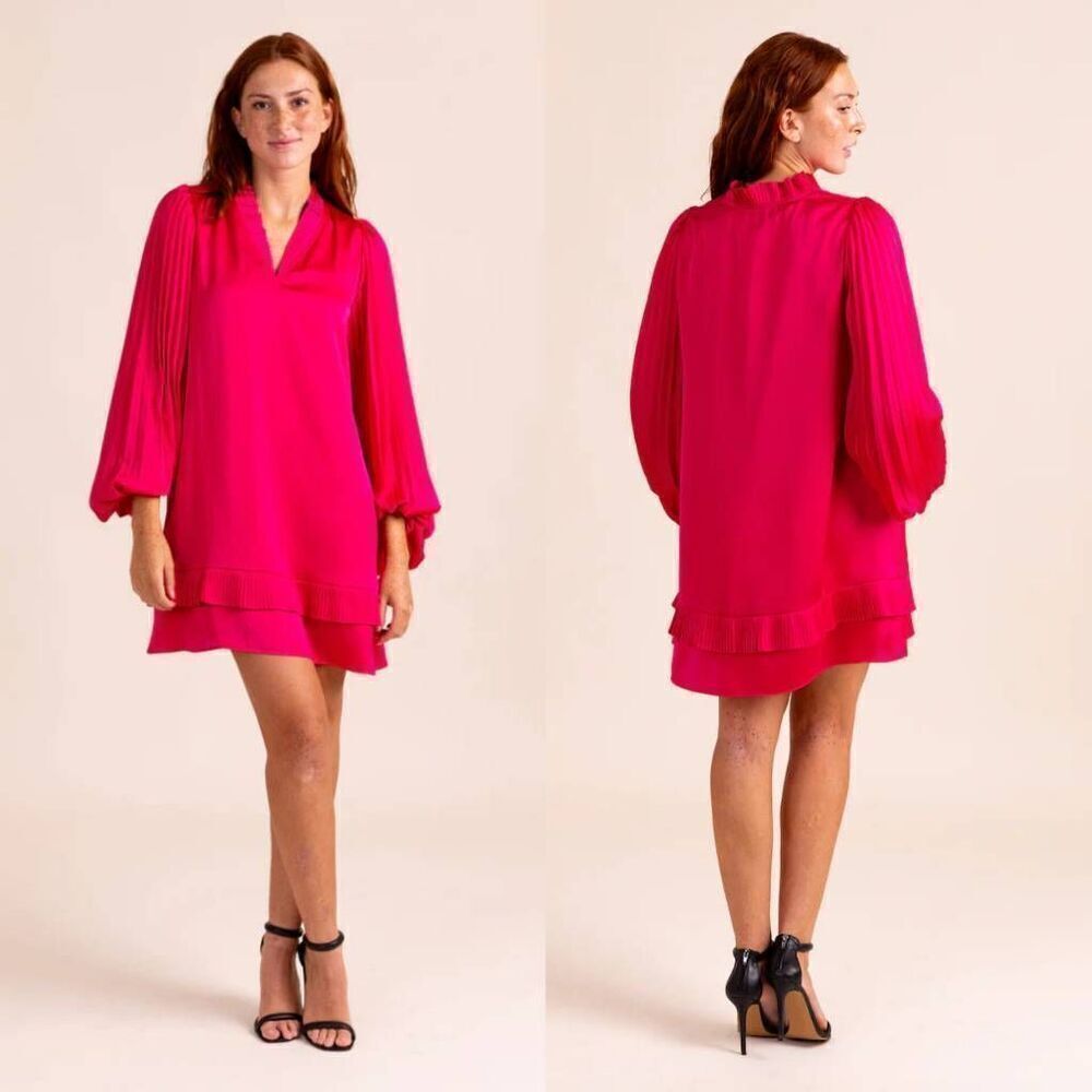 Alden Adair Liza Dress - Neon Pink $314